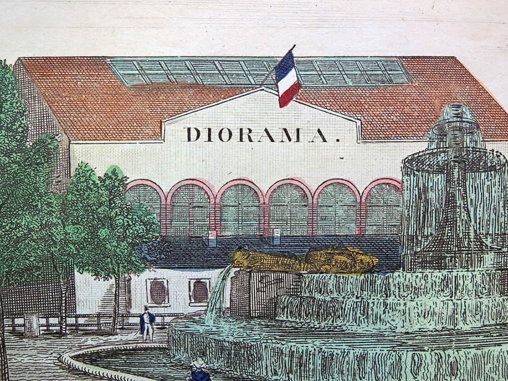 Diorama, Paris, 1822