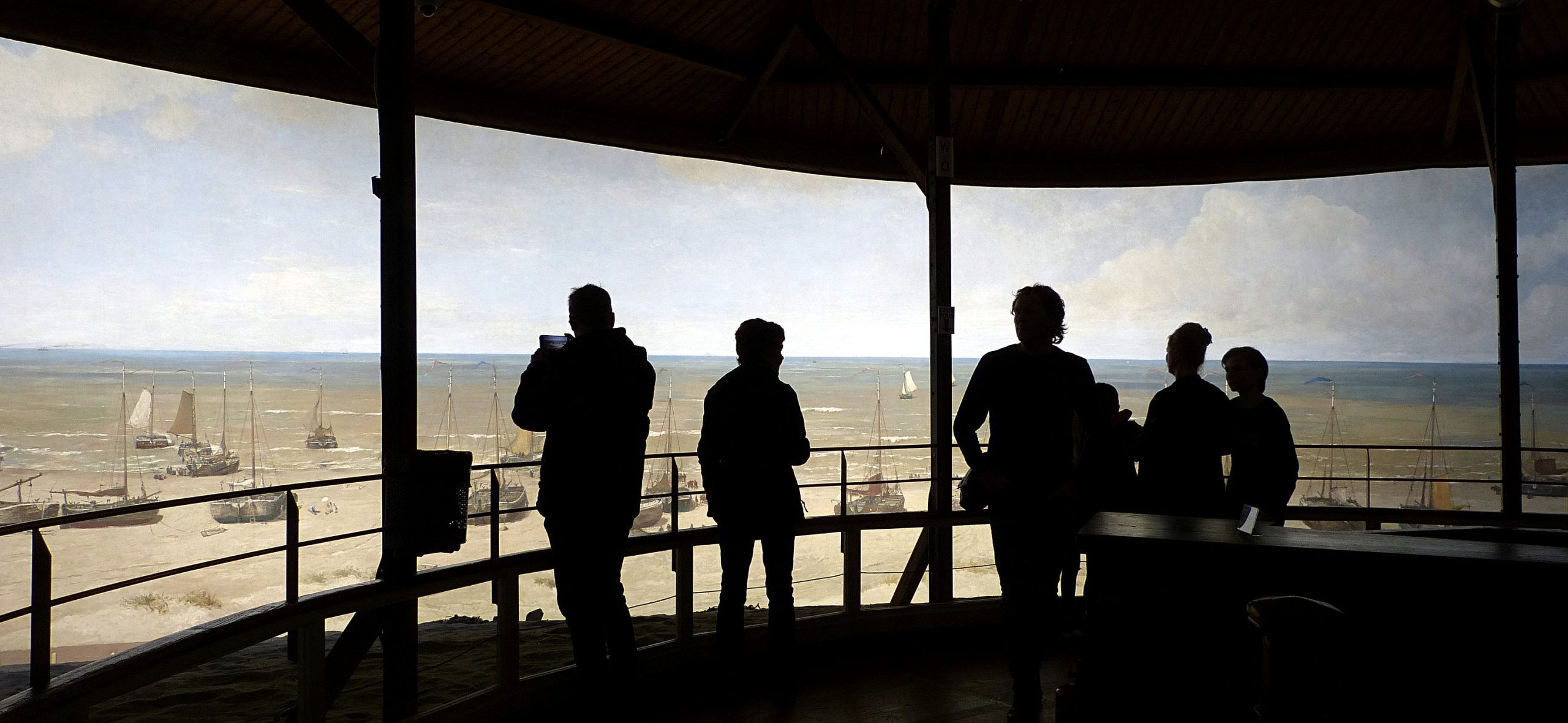 Mesdag Panorama visitors